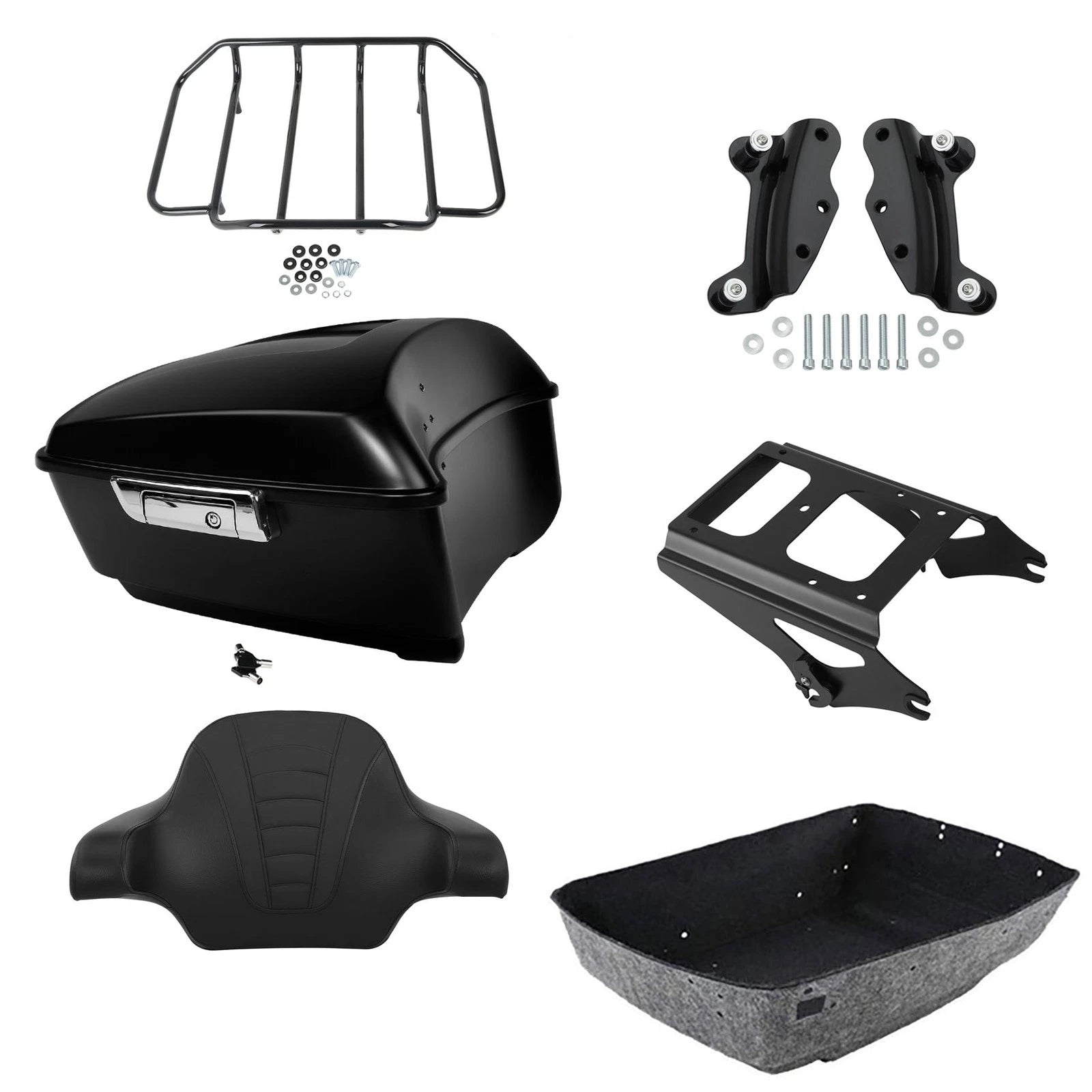 Trunk Luggage Pad Rack for Harley Touring (2009–2013)