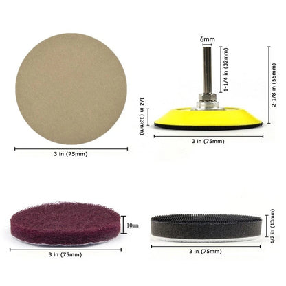 Sandpaper Pad Kit Set for Polishing and Repairing