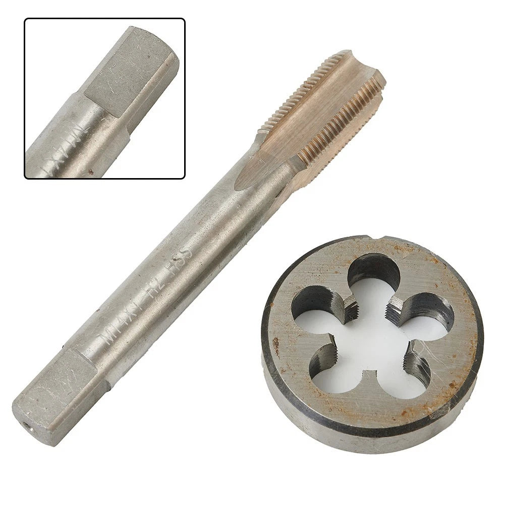 M14 x 1.0 mm HSS Threading Kit with Right Hand Tap and Die Tools