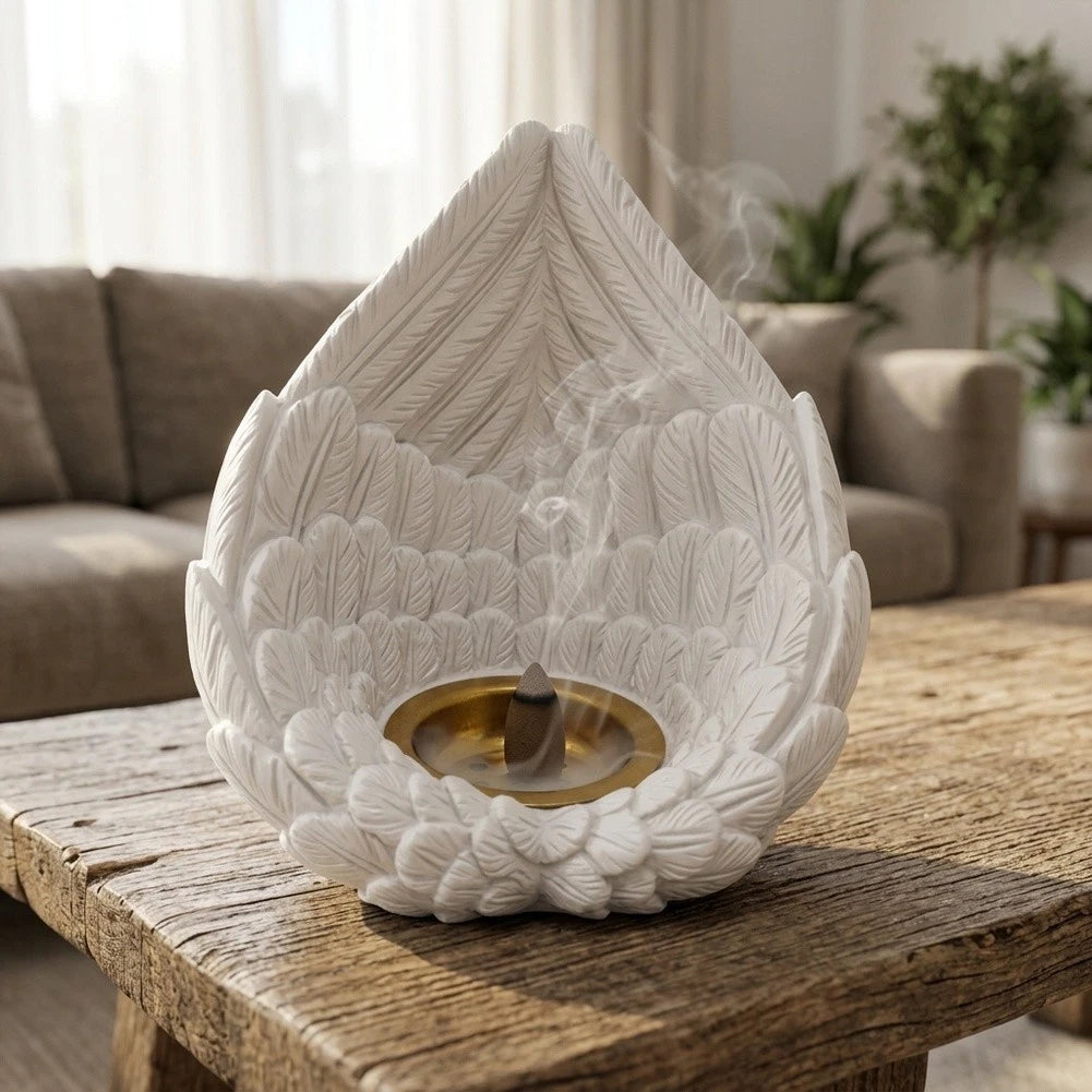 Resin Incense Burner for Peaceful Reflection Environment