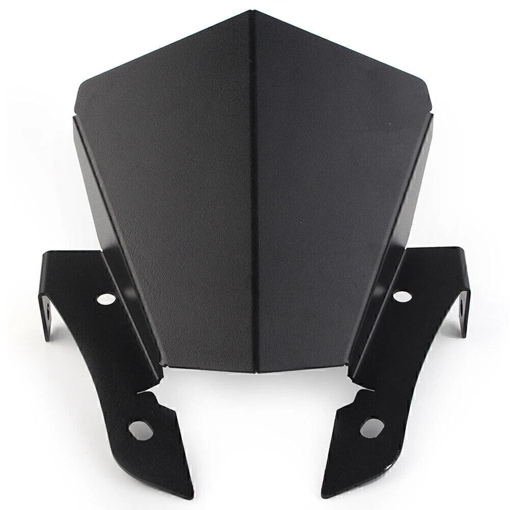 Windshield Black Wind Deflector for Yamaha MT-07 FZ-07 (2013–2017)