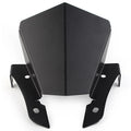 Windshield Black Wind Deflector for Yamaha MT-07 FZ-07 (2013–2017)