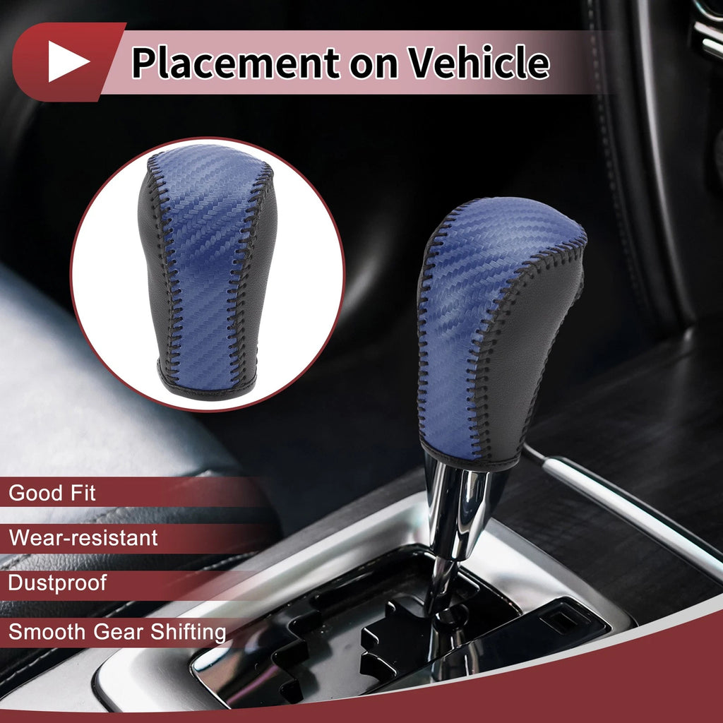 Gear Shift Knob Cover Replacement for Mazda CX-5 (2013–2014) Faux Leather