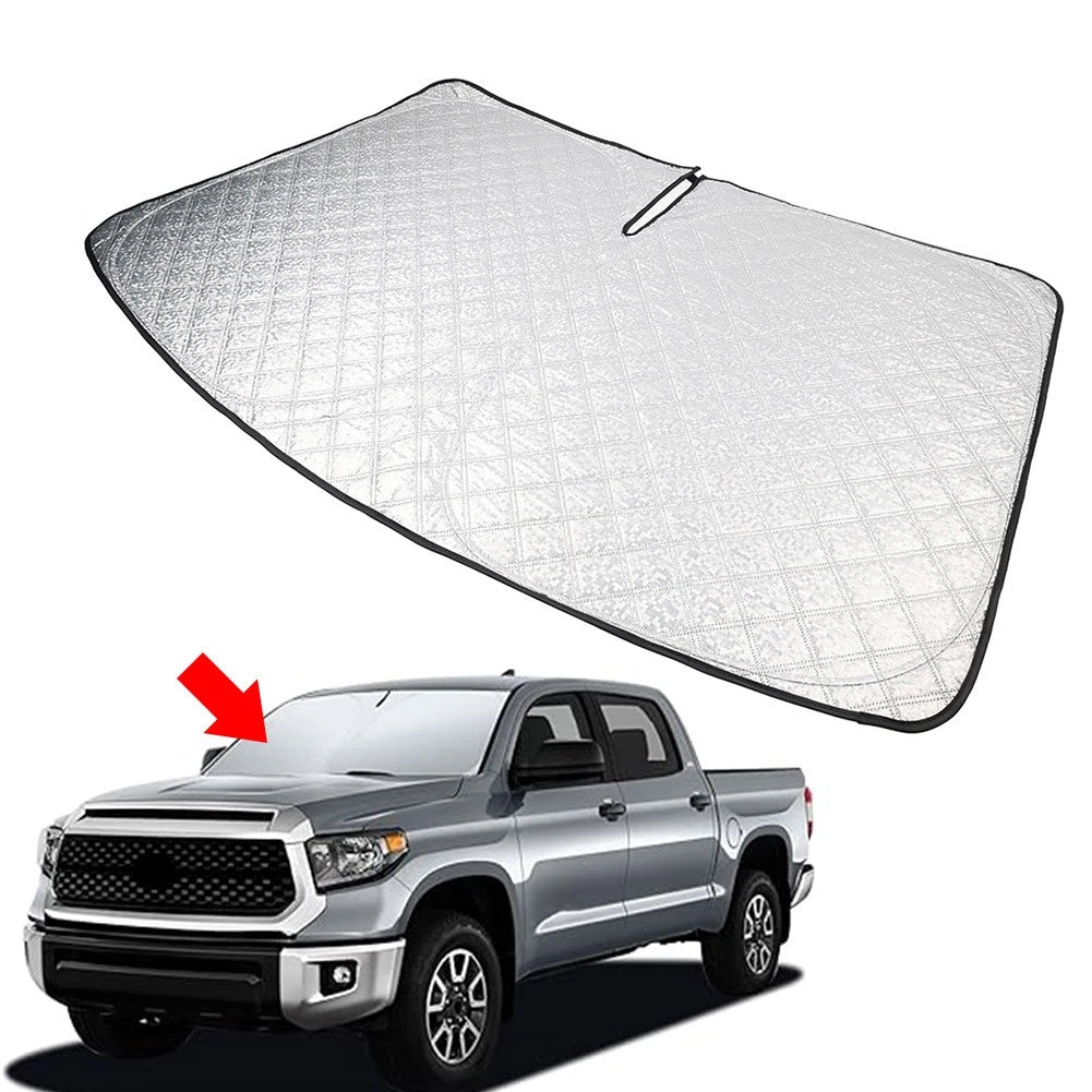 Foldable Windshield Sun Shade for Toyota Tundra (2007–2021)