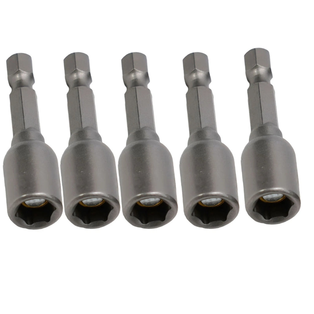 5PCS 14inch Hex Shank Magnetic Nut Driver Set for Electric Drill