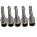 5PCS 14inch Hex Shank Magnetic Nut Driver Set for Electric Drill