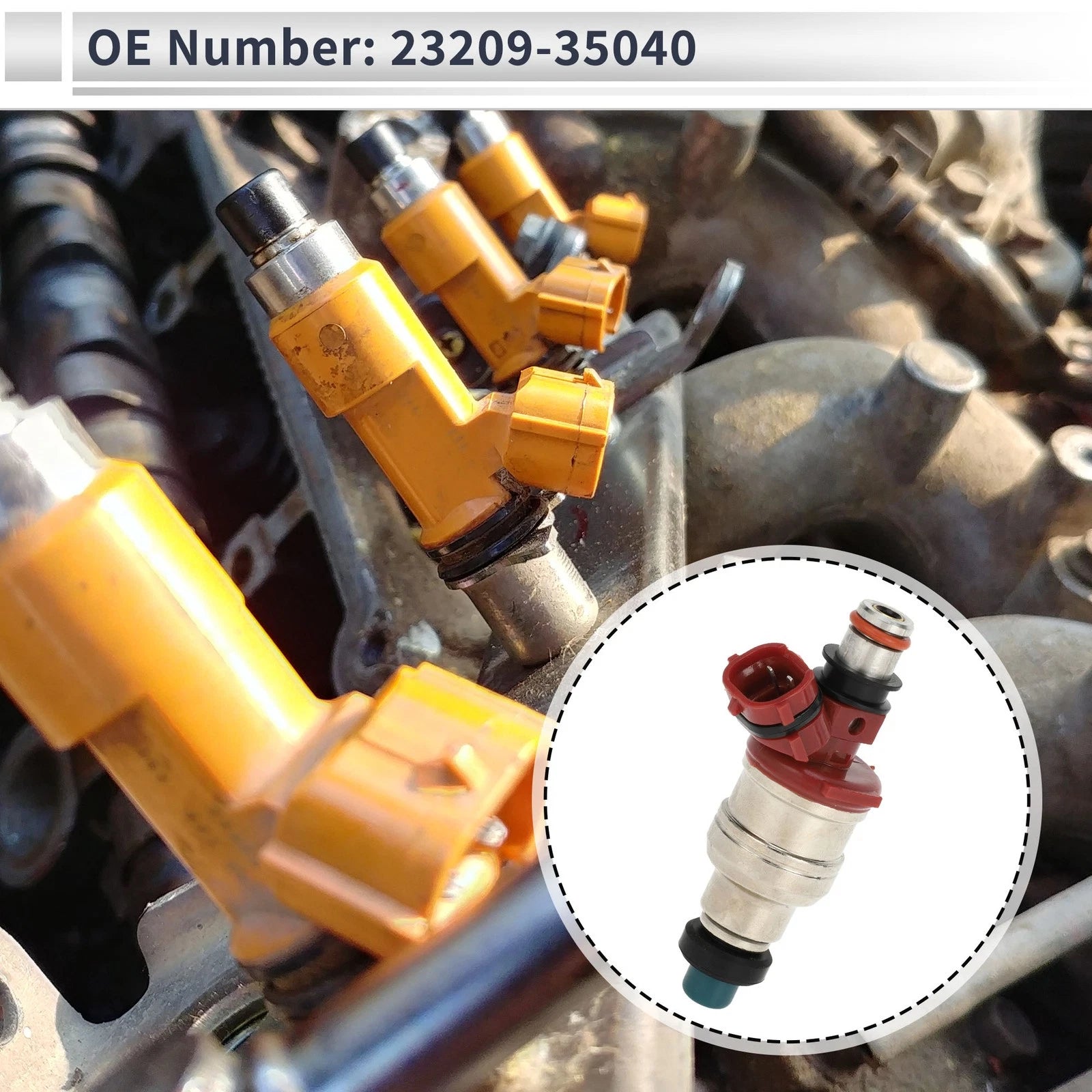 Fuel Injector Replacement for Toyota 4Runner SR5 (2003–2009) 1 Piece