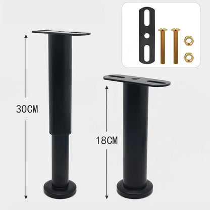 Stretchable Bed Frame Legs for Universal Fit (Adjustable, Rust Resistant)
