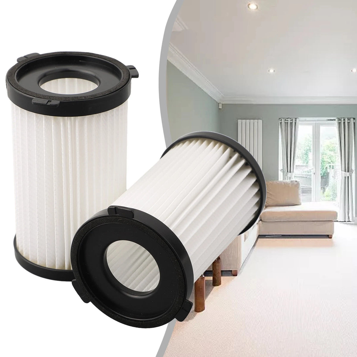 2X Filters for Turbo Vacuum Cleaner TT-VS6