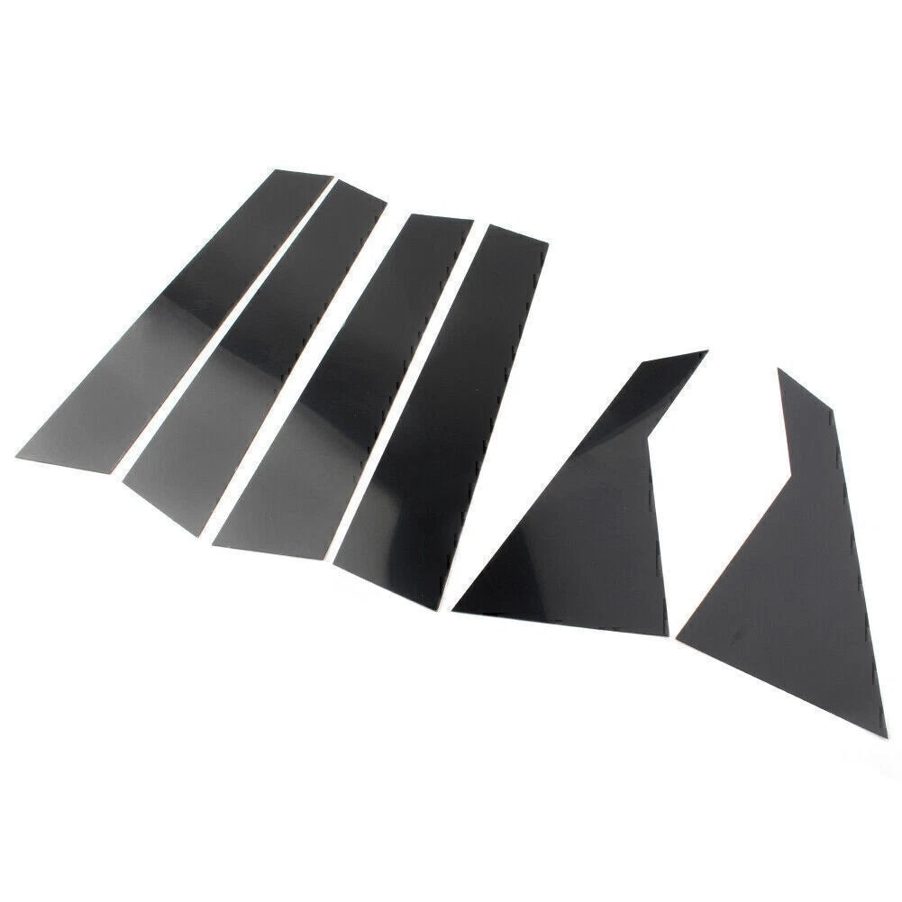 Pillar Posts Door Window Cover Trim for Kia Forte (2019–2024) Black