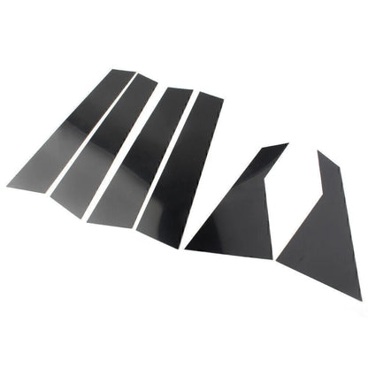 Pillar Posts Door Window Cover Trim for Kia Forte (2019–2024) Black