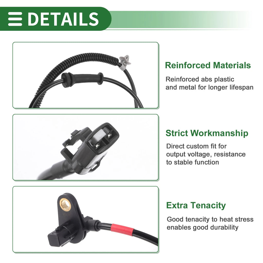 ABS Wheel Speed Sensor Replacement Right Front for Hyundai Veracruz (2007–2012)