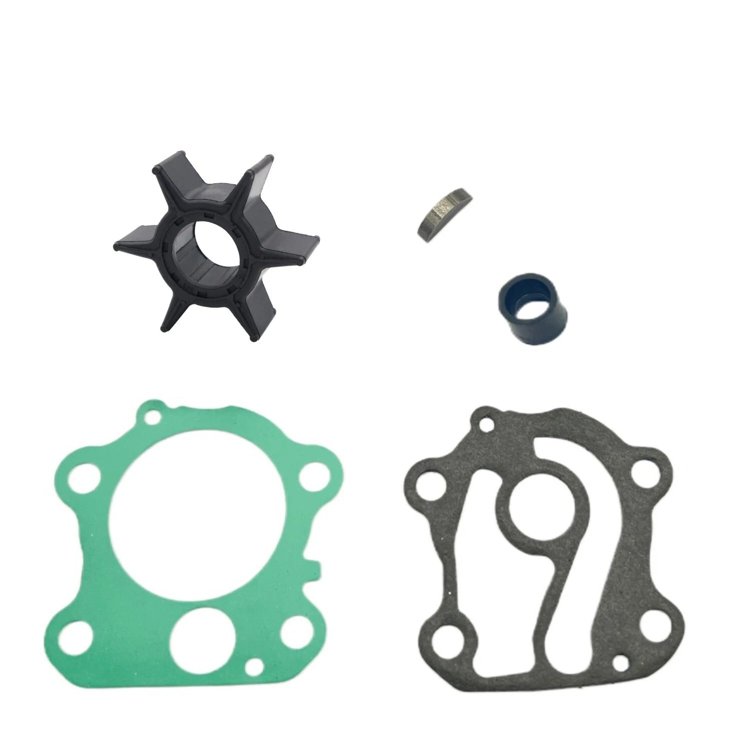 Water Pump Impeller Kit for Yamaha 2-Stroke 55HP C55 CV55 (663-W0078-A0)