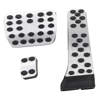 3Pcs Gas Brake Pedal Cover for Benz C-Class E/GLC Class (2016–2019)