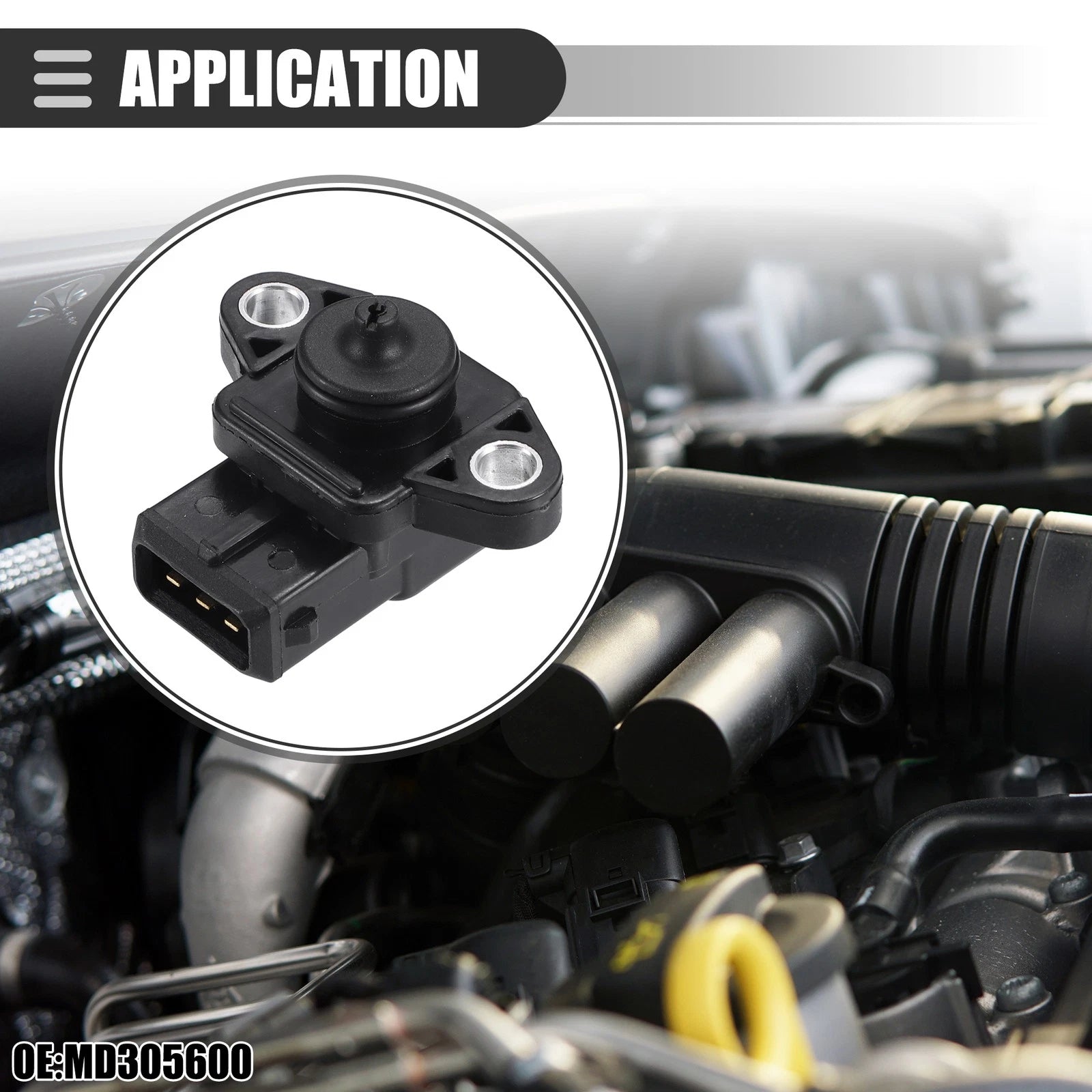 Manifold Air Pressure Sensor for Mitsubishi Diamante (1992–2002)