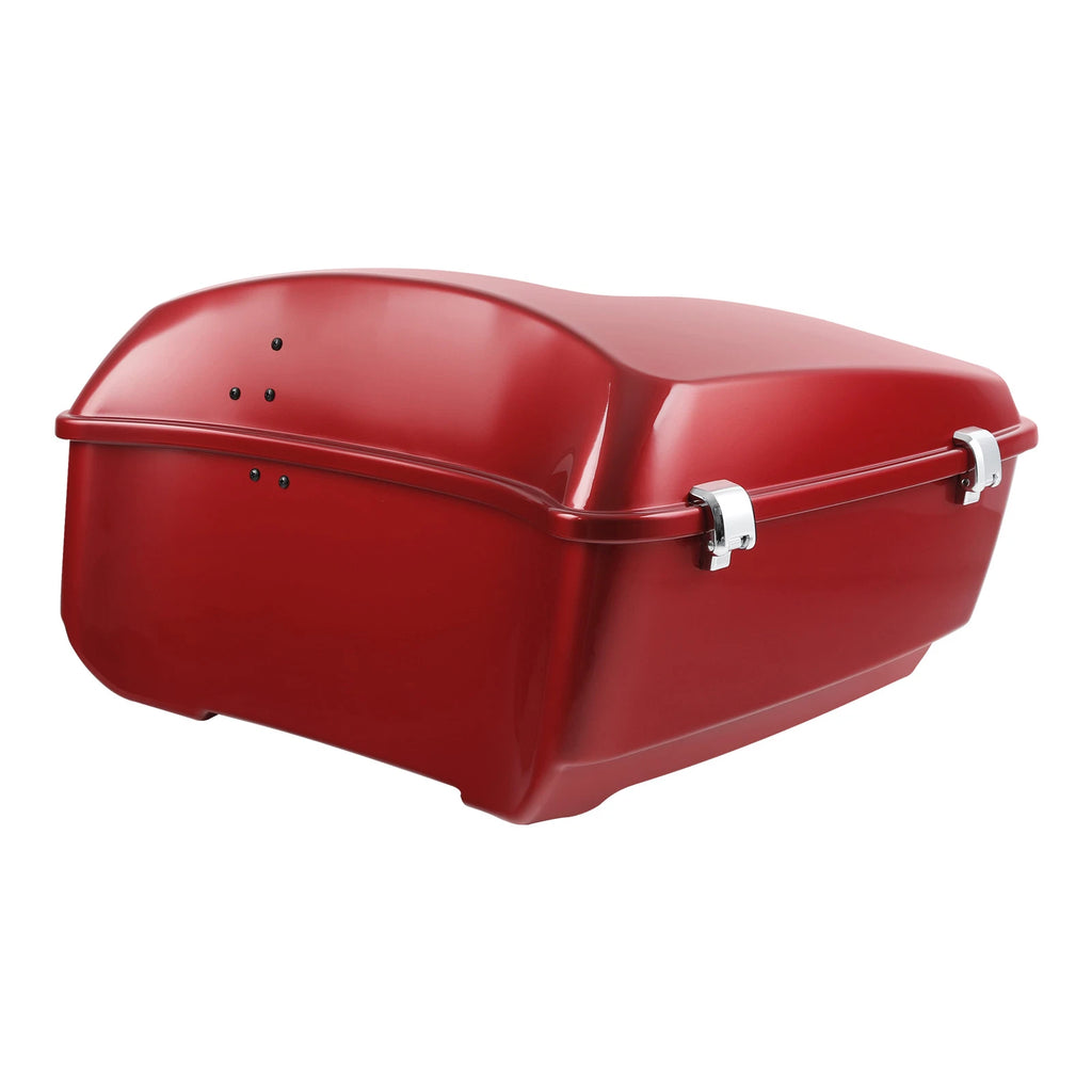Trunk Backrest Mount Rack for Harley Touring FLHT (2014–2026) Wicked Red