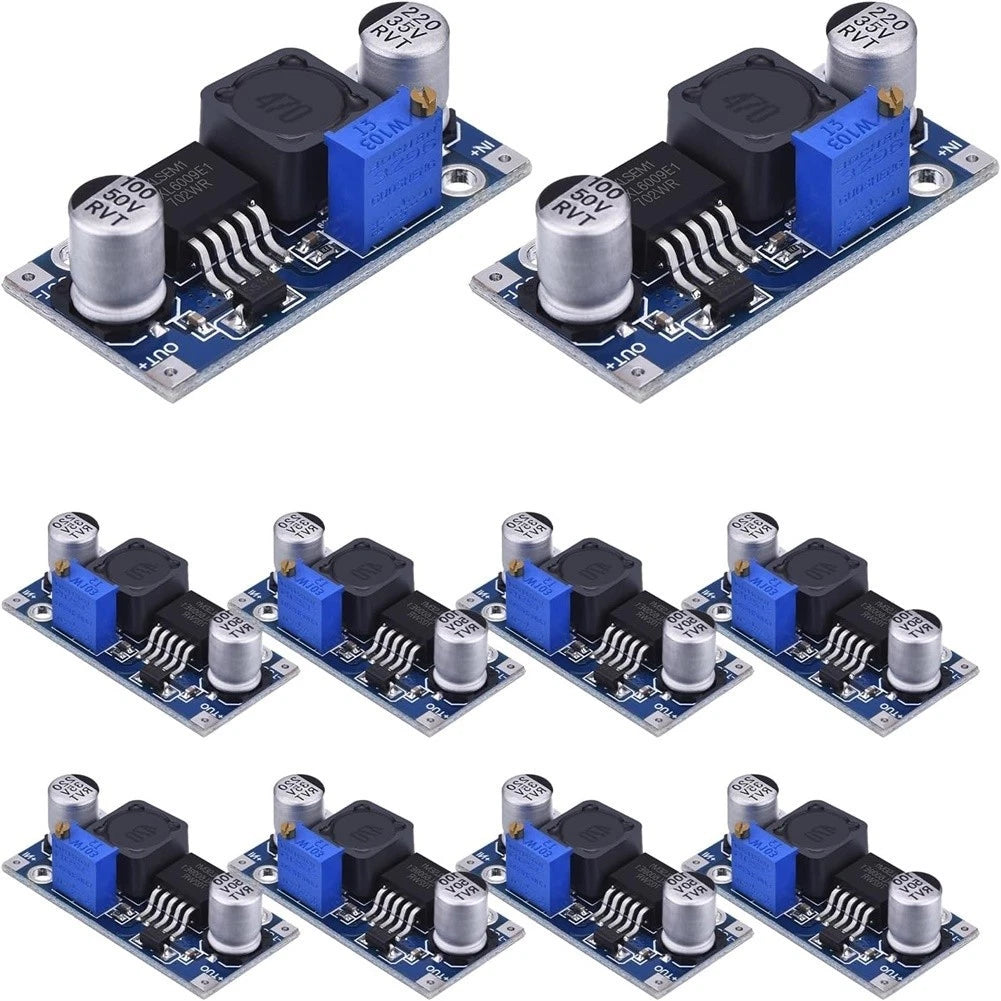 10 Pack XL6009 Boost Module for Solar Systems (DIY Power Supplies)