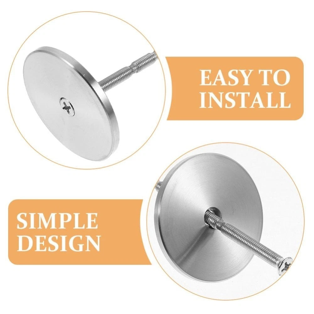 Stainless Steel Door Hole Cover Cap for Lock Protection