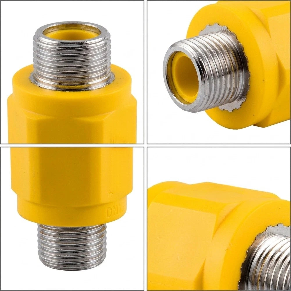 38 Quick Connect Gas Kit Auto Shut Off Connector for Safe Gas Handling