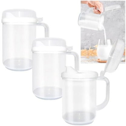 Set of 4 Child Safe Pitchers with Anti-Drip Spout