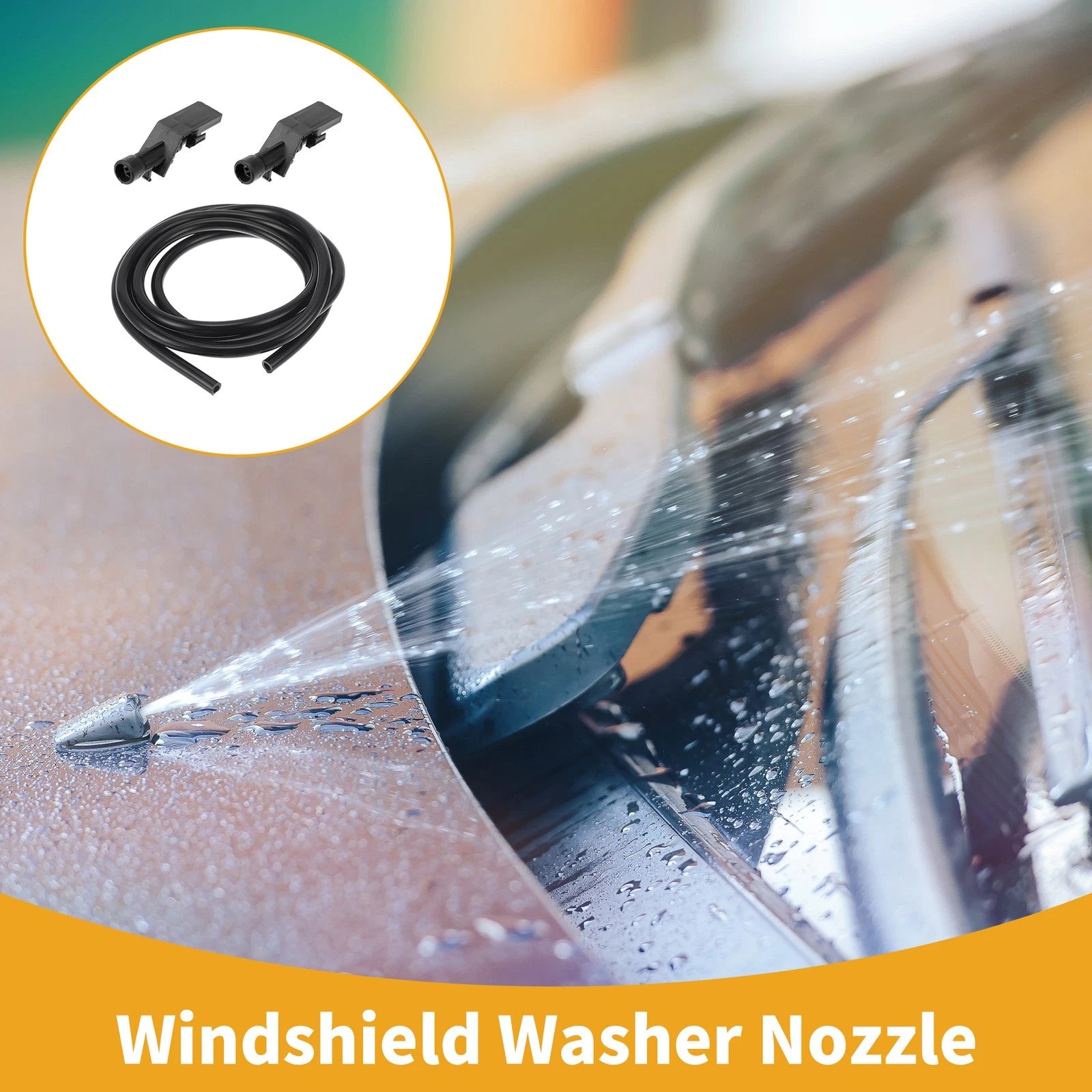 Windshield Washer Nozzle Kit for Honda Civic (2006–2021)