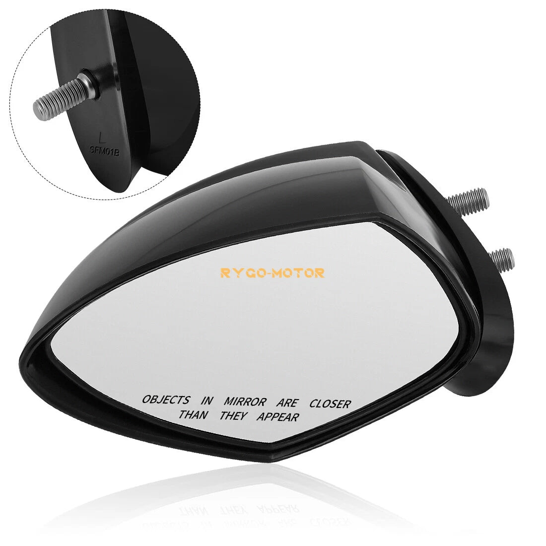 Left Hand Side Mirror for Yamaha FZR FZS WaveRunner GX1800 (2009–2016)