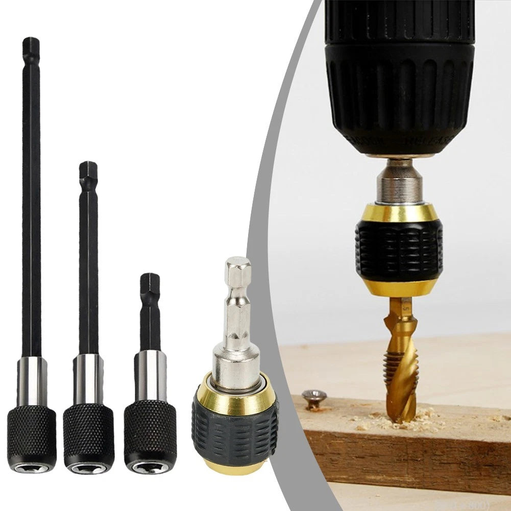 1/4 Inch Hex Shank Screwdriver Bit Extension Rod Quick Release Adapter Tool