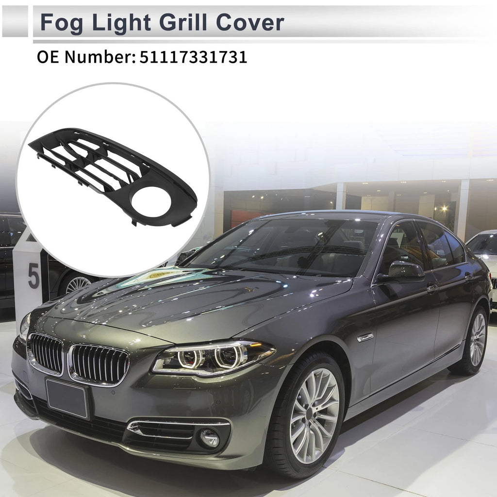 Front Left Fog Light Grill Replacement for BMW 528i (2014–2016)