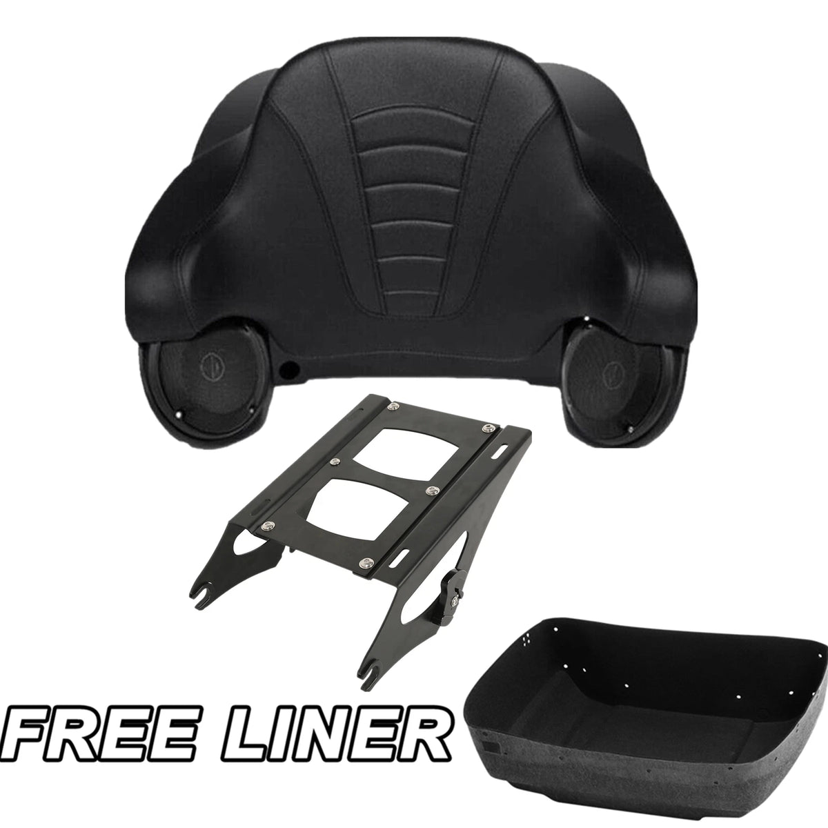 Trunk Speaker Mount Pad for Harley Electra Glide, Street Glide (2014–2026)