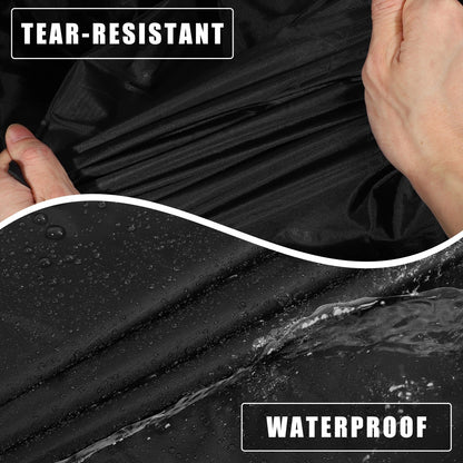Waterproof Car Cover with Zipper for Toyota Highlander (2014–2024) Black
