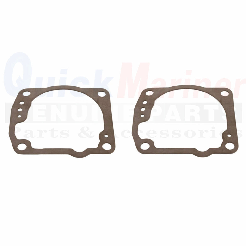 Set of 2 Float Bowl Gaskets for Johnson Evinrude OMC V4 V6 (60° Engines)