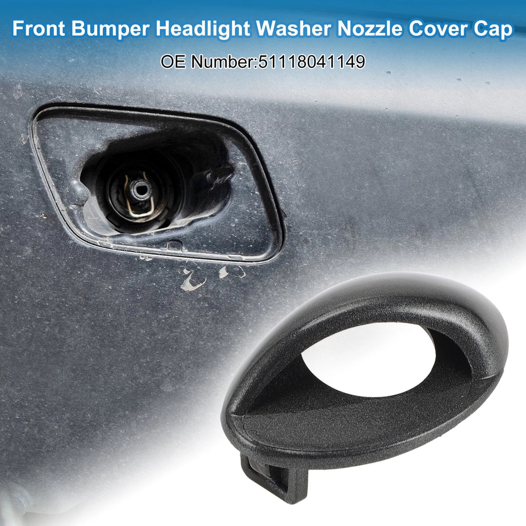 Front Left Headlight Washer Nozzle Cover Cap for BMW M3 (2008–2013)
