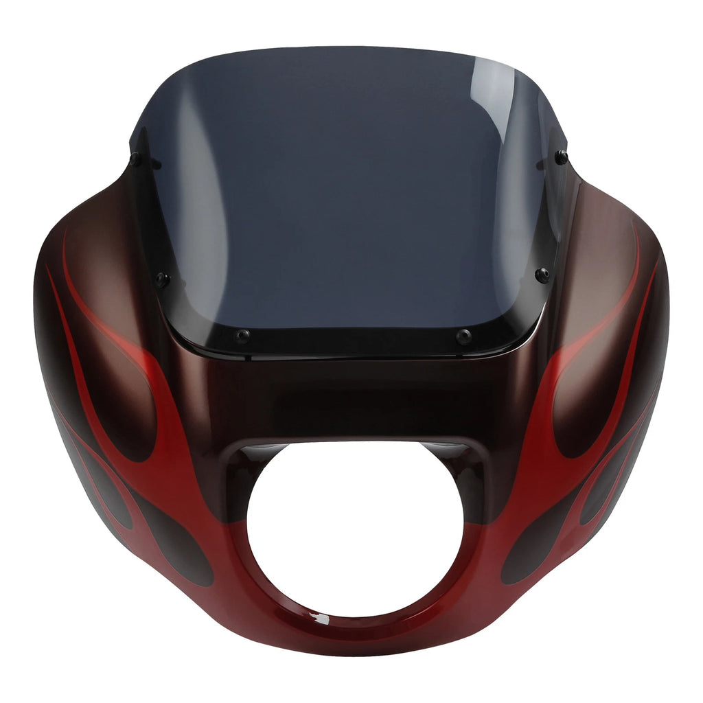 Headlight Fairing for Harley Low Rider (2018–2025) Wicked Red/Twisted Cherry