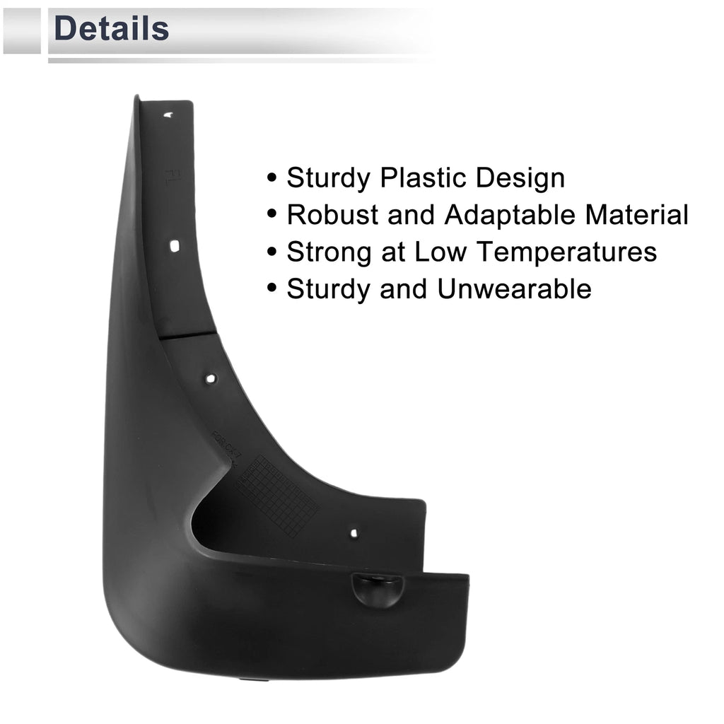 Set of 2 Mud Flaps Splash Guards for Mazda CX-7 (2007–2012)