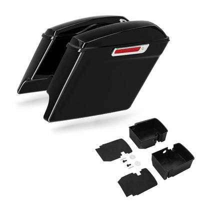 5" Stretched Hard Saddlebags Organizer Tray Kit for Harley Touring (2014–2023)