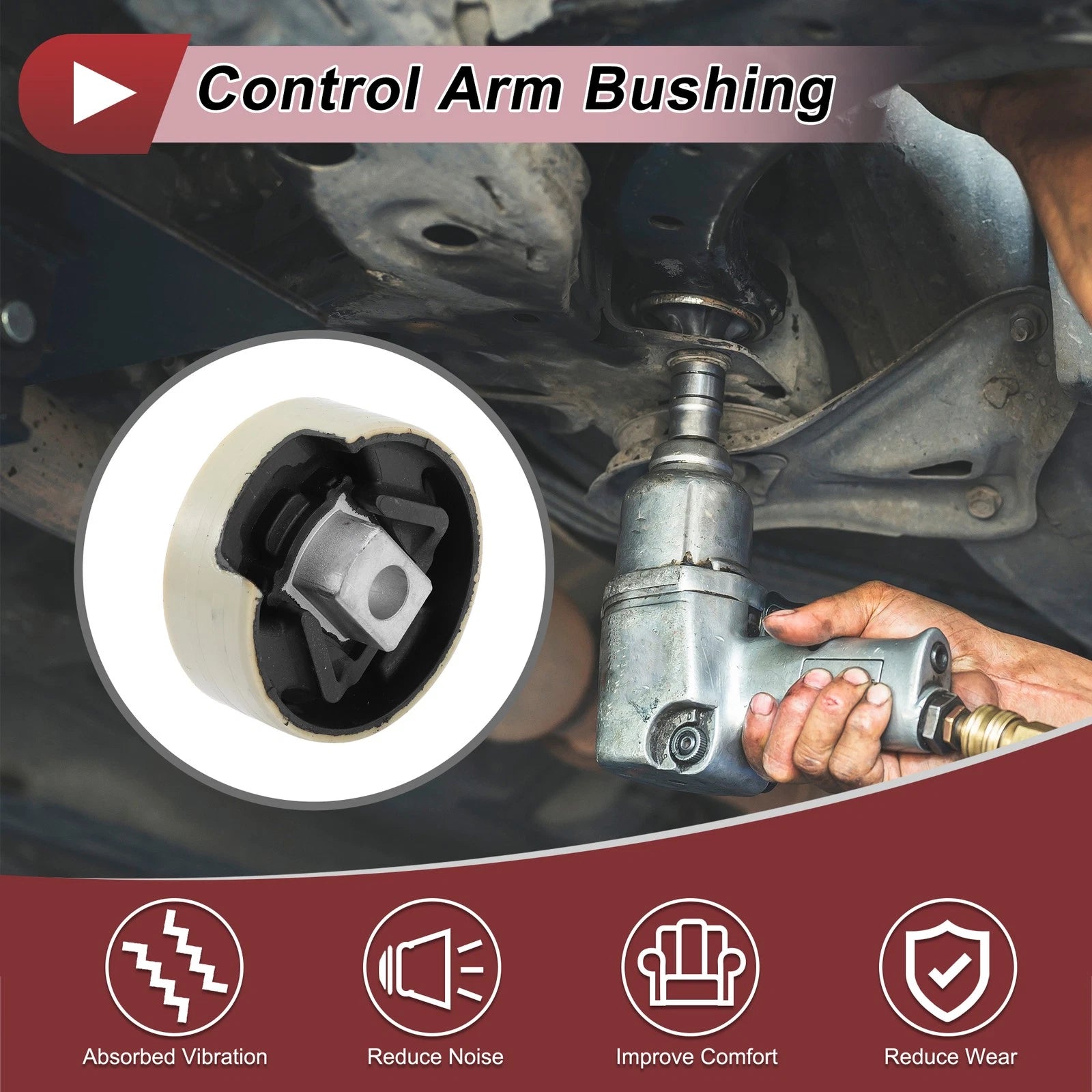 Front Control Arm Bushing Replacement for Audi A3 (2012–2024)