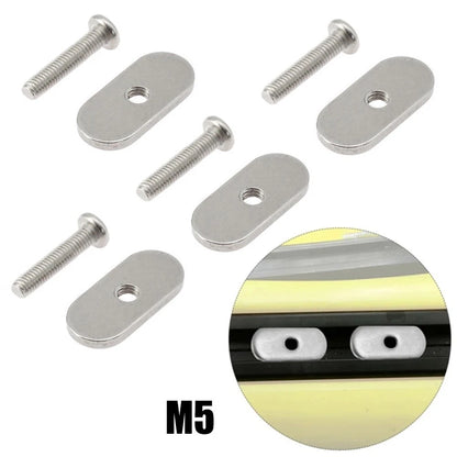 Track Nut Rail Mount Tie Down Eyelet for Boat Accessories
