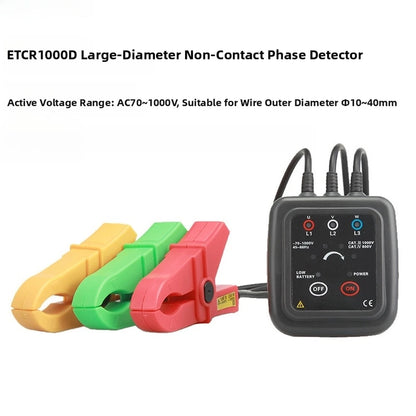 ETCR1000D Low Voltage Tester for Live Line Inspection