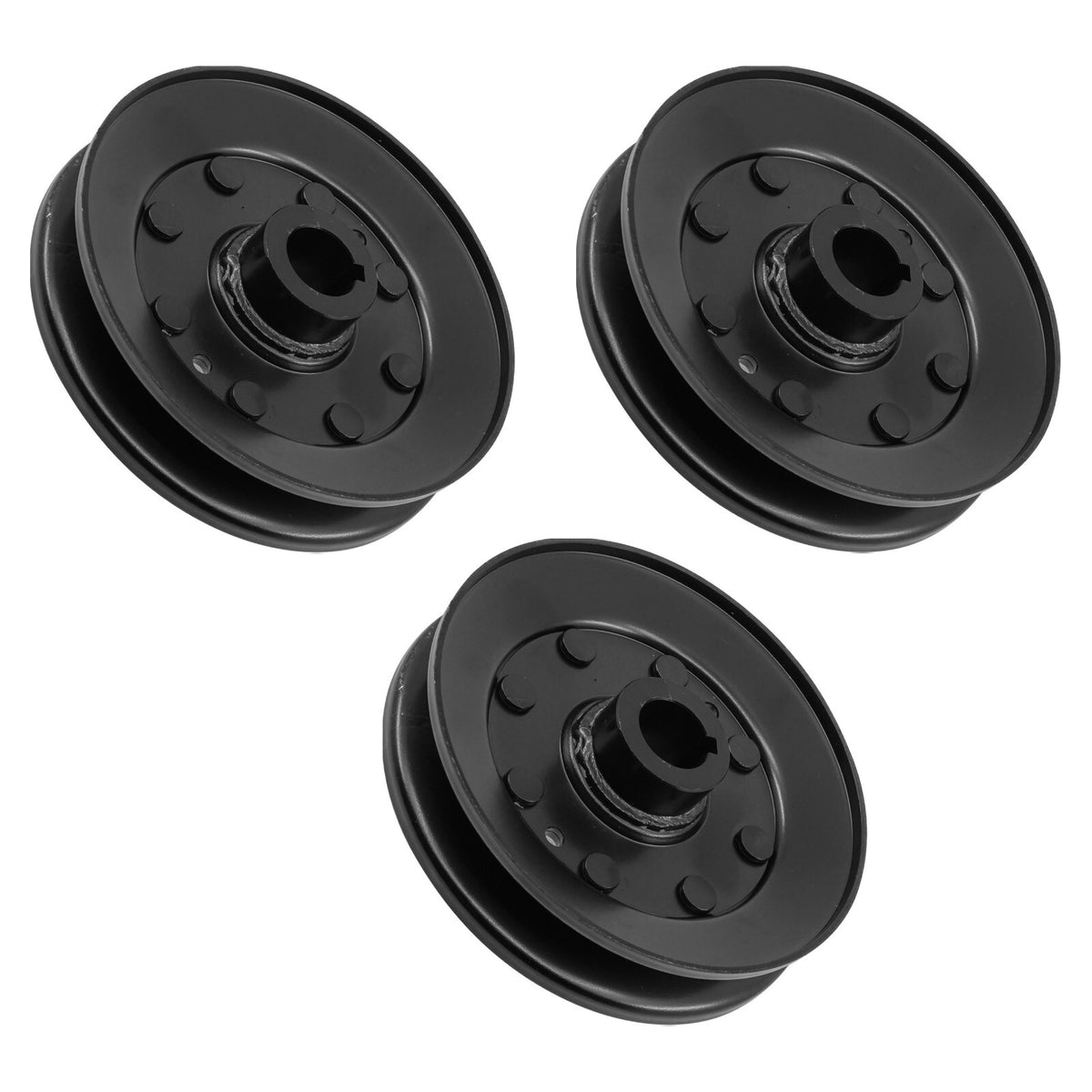 Deck Spindle Pulley Replacement for John Deere 240 245 260 265 285 320 (50") (Qty 3)