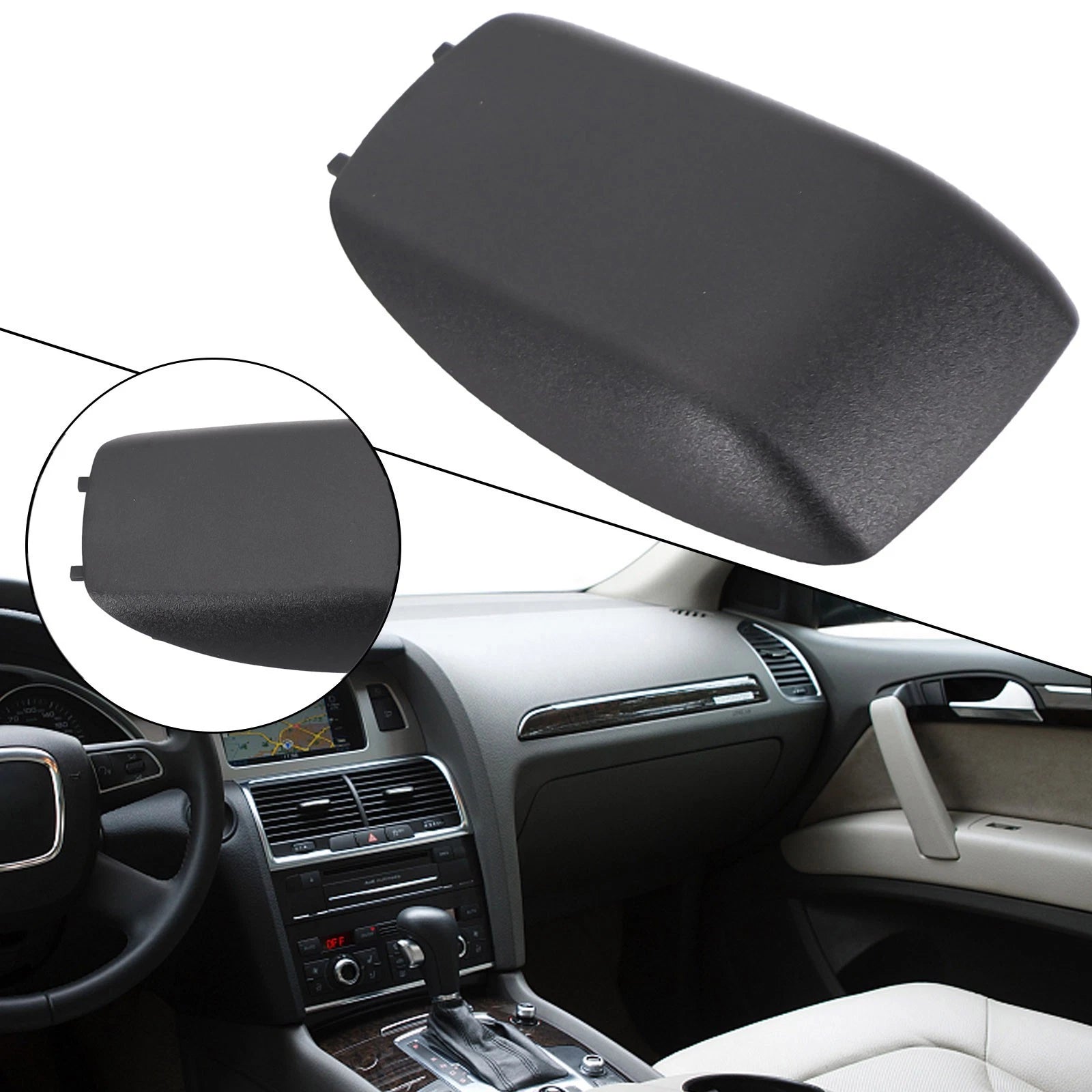 Matte Black Rear Cover for Key (2015–2023)