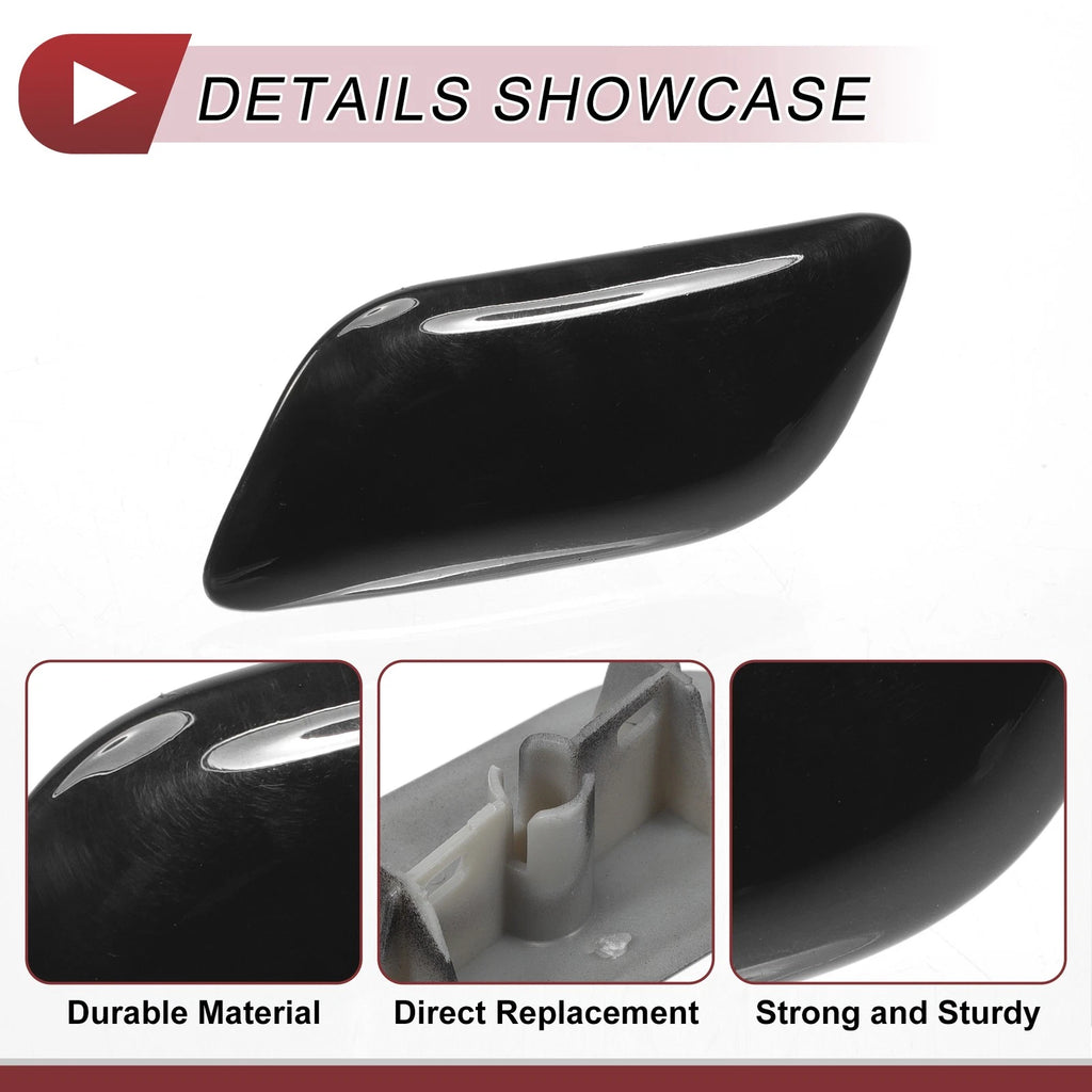 Front Left Washer Nozzle Cover Cap for Lexus LX570 (2008–2011) Black
