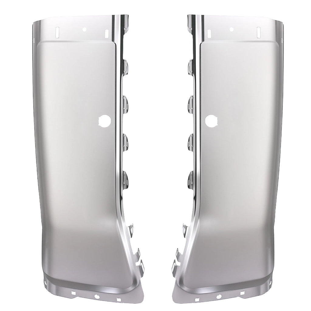 Chrome Bumper Ends for Silverado 3500 HD LTZ (2007–2014) w/Sensor