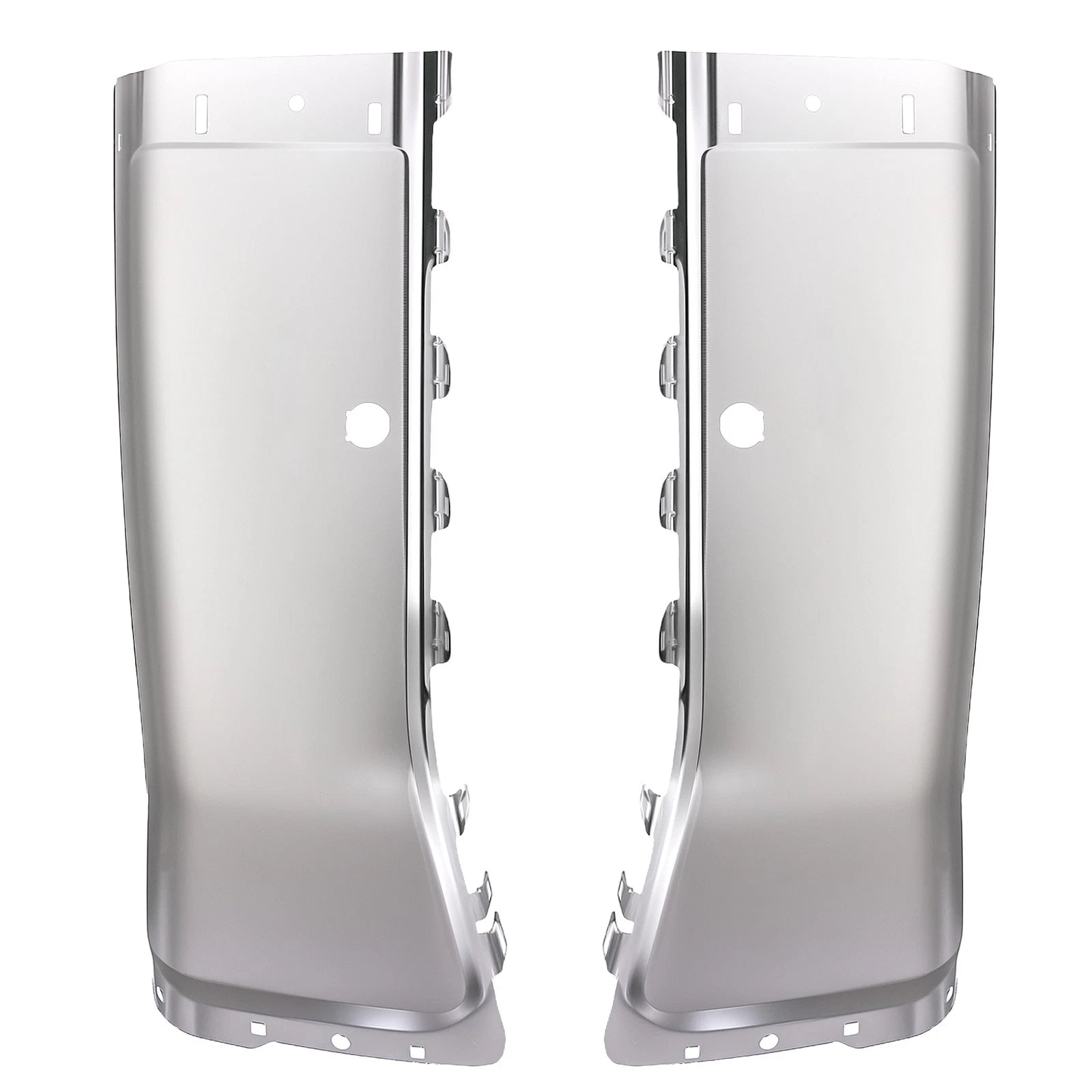 Chrome Bumper Ends for Silverado 3500 HD LTZ (2007–2014) w/Sensor