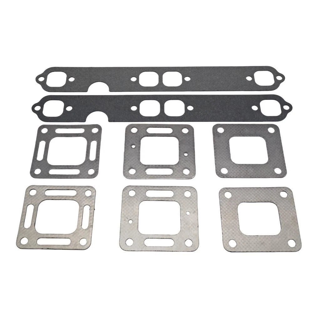 2-Pack Exhaust Manifold Kit Bellow Gasket for Mercruiser (32-14358T, 863724, 87105)