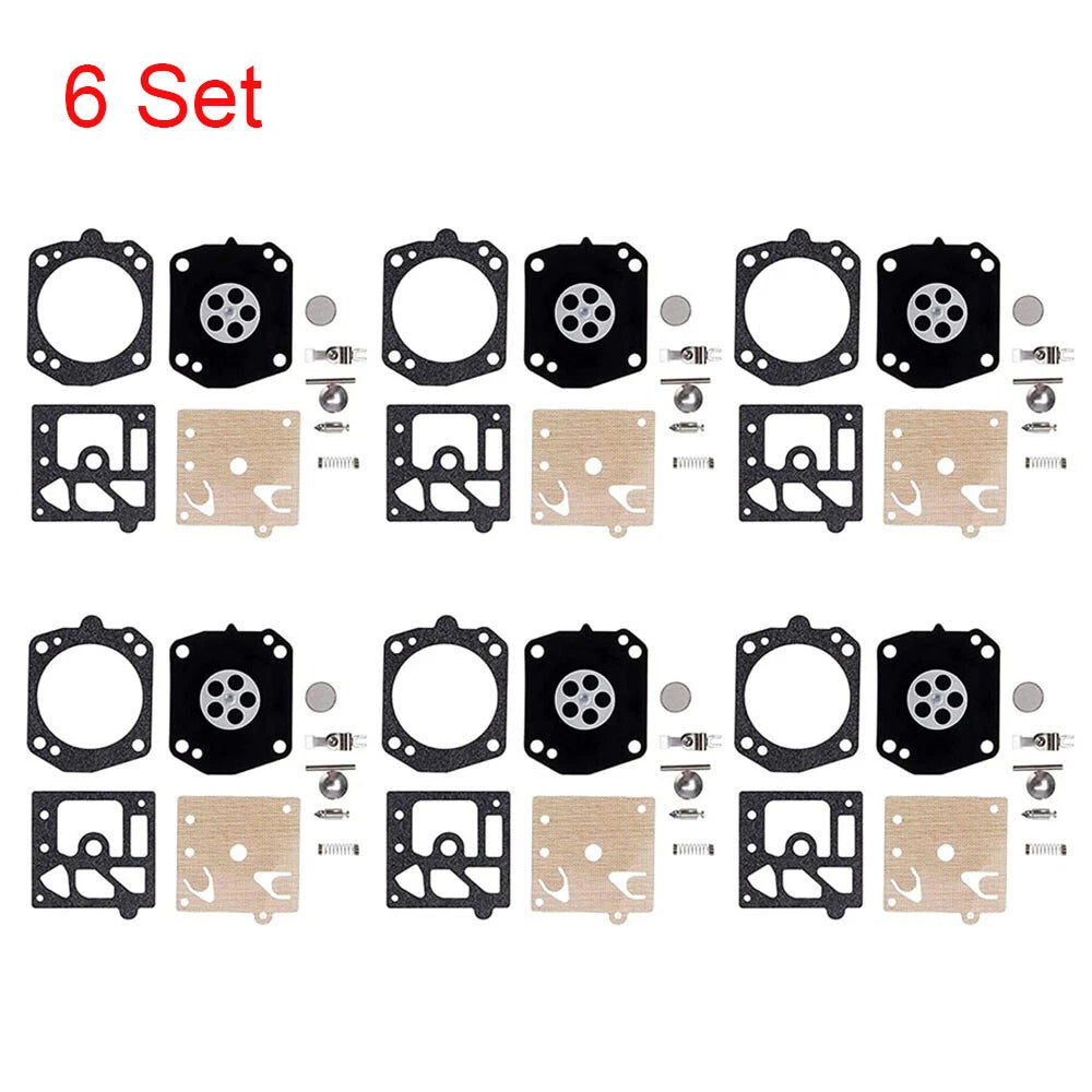 Set of 6 Carburetor Repair Kits for Stihl 027 029 MS270 Husqvarna 371 XP
