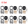 Set of 6 Carburetor Repair Kits for Stihl 027 029 MS270 Husqvarna 371 XP