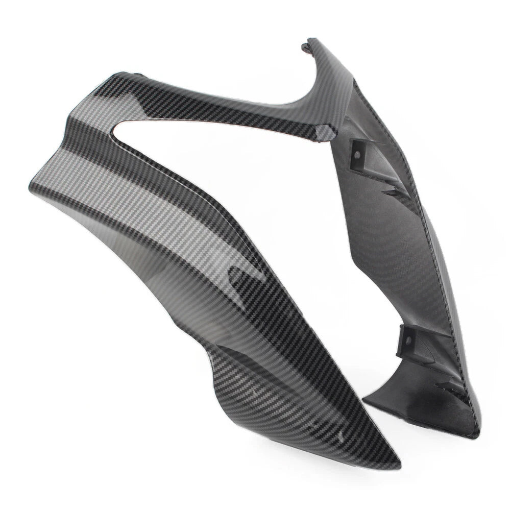 1 Pair ABS Front Upper Fairing Headlight Cowl for Kawasaki ER-6N (2009–2011)