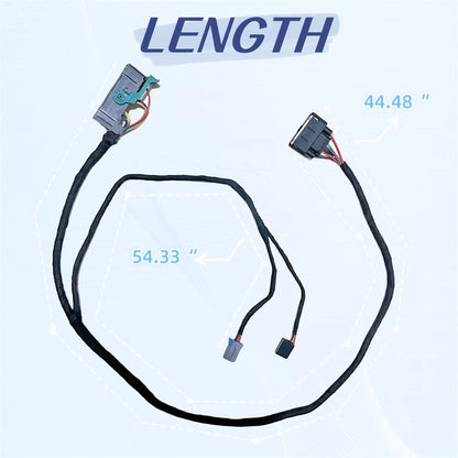 16-PIN Jump Seat to Full Center Console Conversion Harness For Chevy Silverado