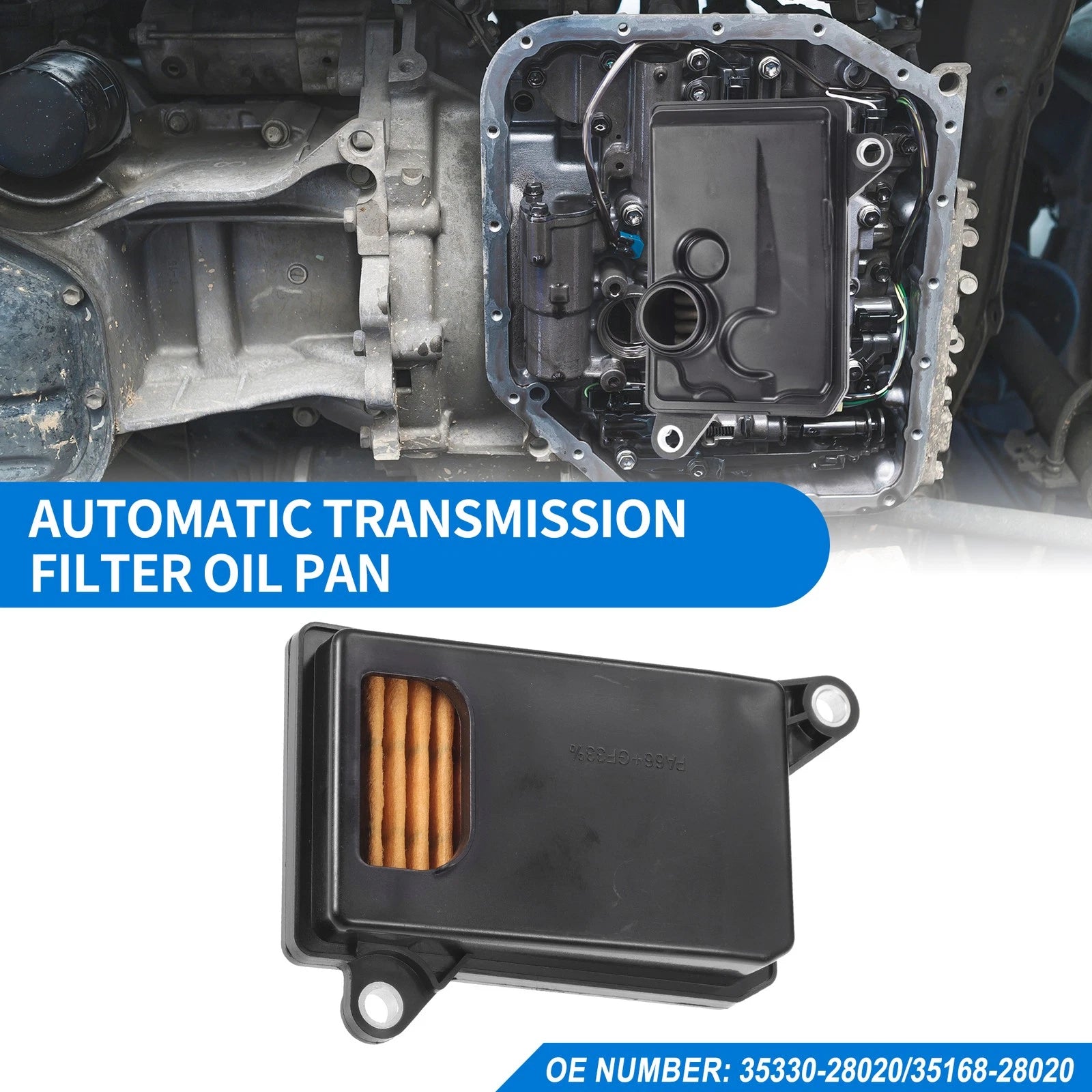 Transmission Fluid Filter Oil Pan Replacement for Toyota Noah 2.0L (2002–2013)