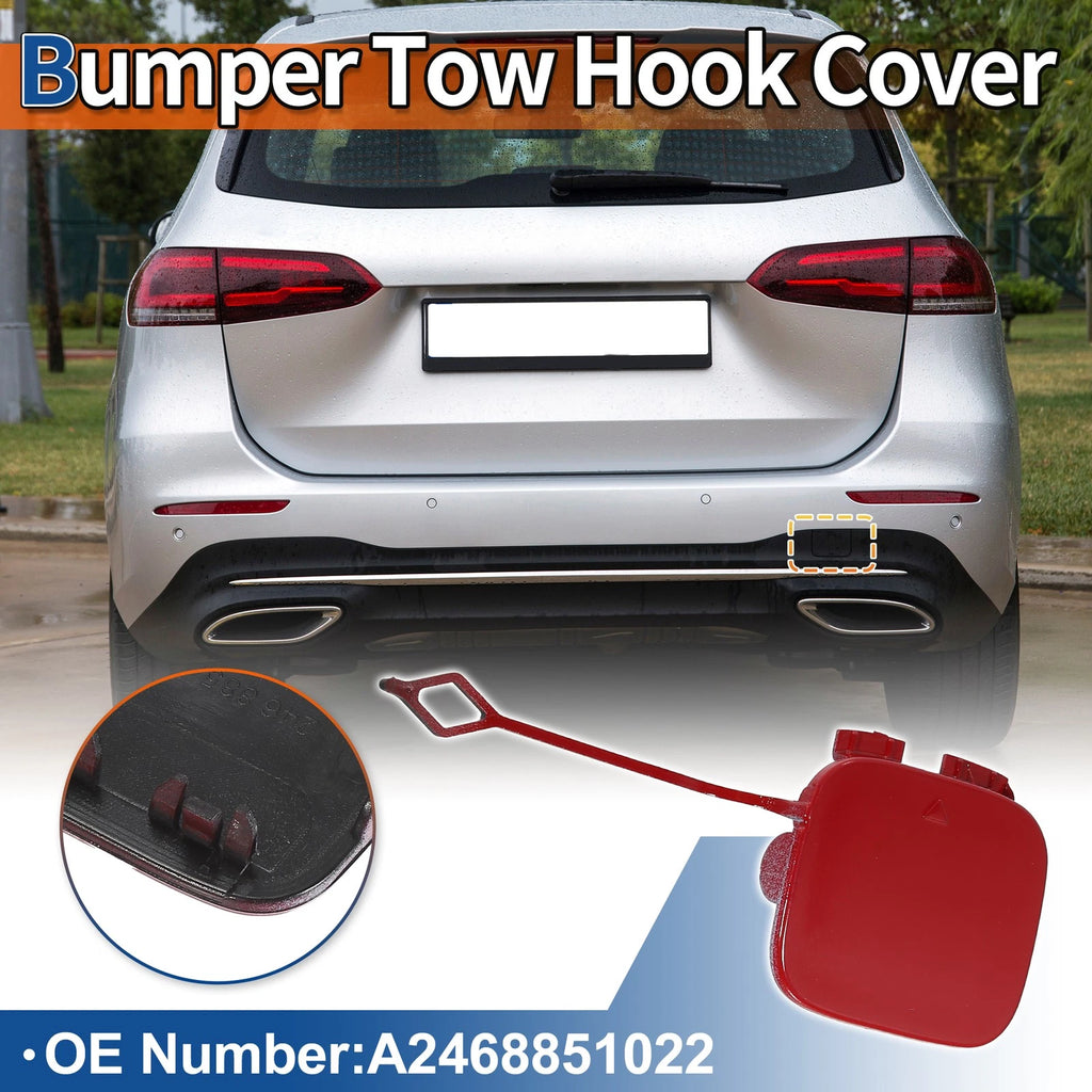 Rear Tow Hook Cover Replacement for Mercedes-Benz B-Class W246 (2012–2018)